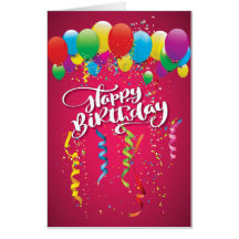 特大ハッピーバースデーカード