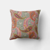 特大ペイズリー装飾用クッション クッション (裏面)