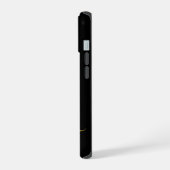 特大モノグラムプリントケース iPhone 15ケース (左側面)