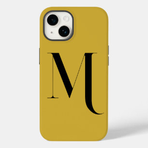 特大モノグラムプリント M ゴールド Case-Mate iPhone 14ケース
