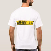 特大負荷 Tシャツ (裏面)