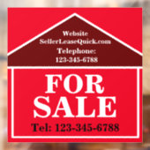 特大 太字で販売中 カスタム不動産 ウィンドウサイン (シート2)