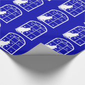 特定宗派に属さない猫および雪片 ラッピングペーパー (角)