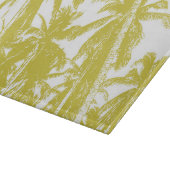 特徴のあるデザインのヤシ カッティングボード (角)