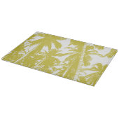 特徴のあるデザインのヤシ カッティングボード (角)