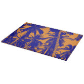 特徴のあるデザインのヤシ カッティングボード (角)