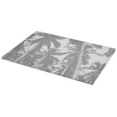 特徴のあるデザインのヤシ カッティングボード (角)