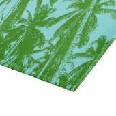 特徴のあるデザインのヤシ カッティングボード (角)