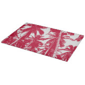 特徴のあるデザインのヤシ カッティングボード (角)