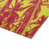 特徴のあるデザインのヤシ カッティングボード (角)