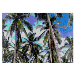 特徴のあるデザインのヤシ カッティングボード