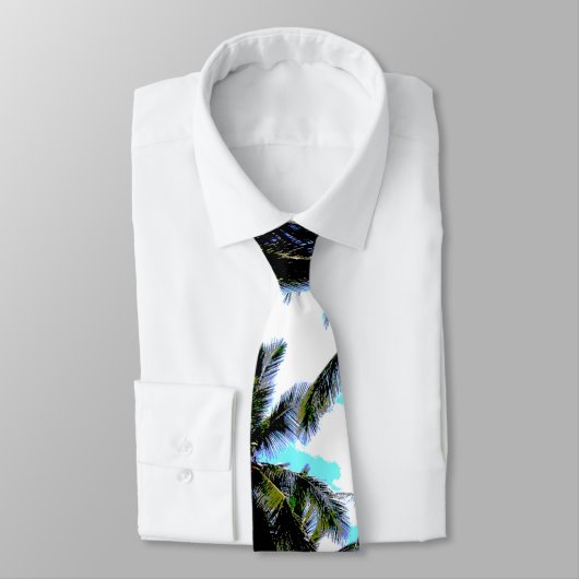 特徴のあるデザインのヤシ ネクタイ (タイ)