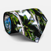 特徴のあるデザインのヤシ ネクタイ (ロール)