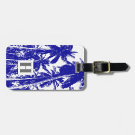 特徴のあるデザインのヤシ ラゲッジタグ
