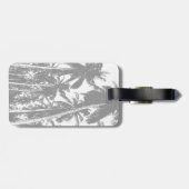 特徴のあるデザインのヤシ ラゲッジタグ (裏面横)