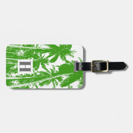 特徴のあるデザインのヤシ ラゲッジタグ