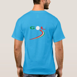 特徴のあるトリコよくはしゃぐロイタリアンーのゴールパス Tシャツ