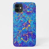 特徴的な抽象芸術テクスチャ Case-Mate iPhoneケース (裏面)