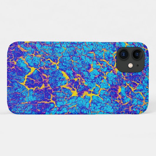 特徴的な抽象芸術テクスチャ Case-Mate iPhoneケース (裏面(横))