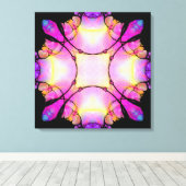 特徴的な発散キャンバスプリント キャンバスプリント (インサイチュ (ウッドフロア))