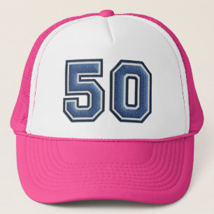 特徴的な50th誕生日パーティートッカーハット キャップ