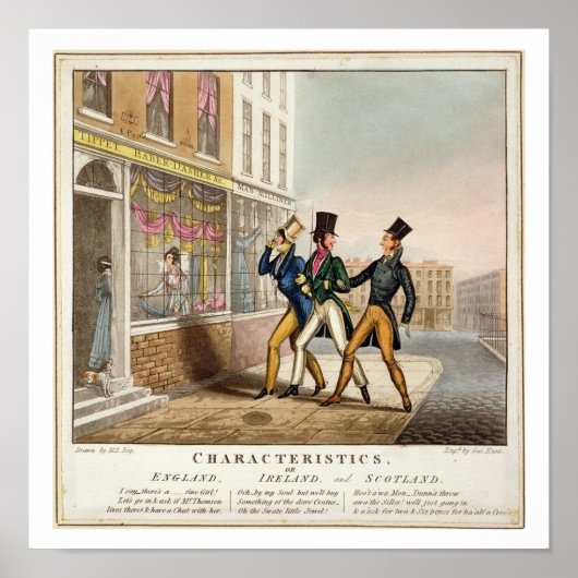 特徴 – イギリス、アイルランド、スコットランド、 e ポスター (正面)