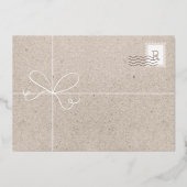 特急便初のお年賀ベイビー記念写真 箔シーズンカード (裏面)