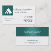 特性の不動産のモノグラムA 名刺 (正面/裏面)