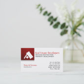 特性の不動産のモノグラムA 名刺 (スタンド正面)