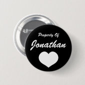 特性の(あなたの名前) 缶バッジ (正面&裏面)