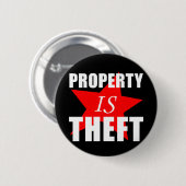 特性は盗難です 缶バッジ (正面&裏面)