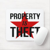 特性は盗難-無政府主義者の社会主義共産主義者です マウスパッド (マウス)