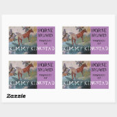 特性 長方形シール (シート)