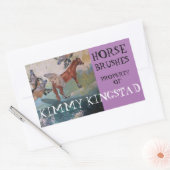 特性 長方形シール (封筒)