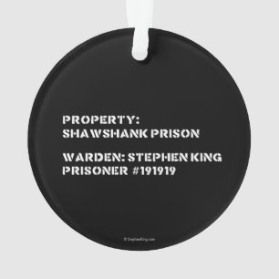 特性: Shawshankの刑務所 オーナメント