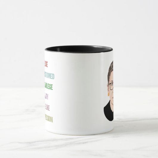 特権的平等に慣れ親しんでいる人々にとって感じは マグカップ (中央)