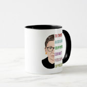 特権的平等に慣れ親しんでいる人々にとって感じは マグカップ (正面右)