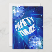 特殊お祝いパーティの招待状 招待状 (正面)