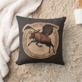 特殊なオペモー飛んでいるス航空パッチ クッション (ブランケット)