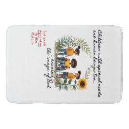 特殊なニーズのある子どもたちを応援するバスマット バスマット