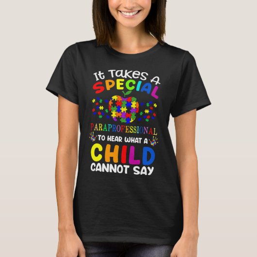 特殊な対人自閉症意識 Tシャツ (正面)