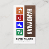 特殊な手利具材層 名刺 (正面)