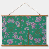 特殊な枝の木の上にタペストリー 吊り下げ型タペストリー (正面)