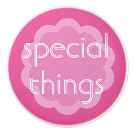 特殊な物団体や組織ピンクの花ノブ セラミックノブ