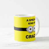 特殊な目熱狂するミニマル熱狂するの種類 コーヒーマグカップ (正面右)