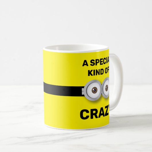 特殊な目熱狂するミニマル熱狂するの種類 コーヒーマグカップ (正面右)