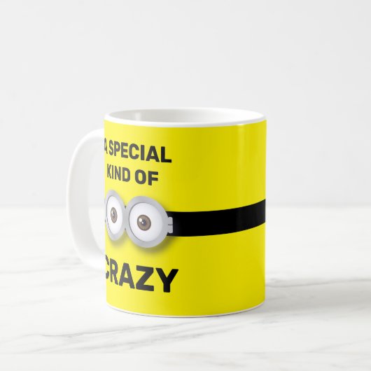 特殊な目熱狂するミニマル熱狂するの種類 コーヒーマグカップ (正面左)