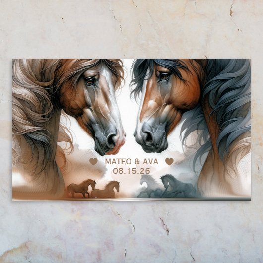 特殊な馬のブラウン結婚ズ ポスター