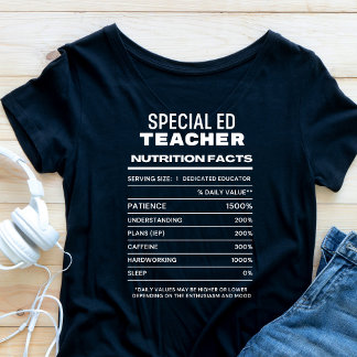 特殊なEd先生栄養おもしろいファクトTシャツ Tシャツ