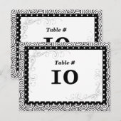 特殊イベントの表番号カード ポストカード (正面/裏面)